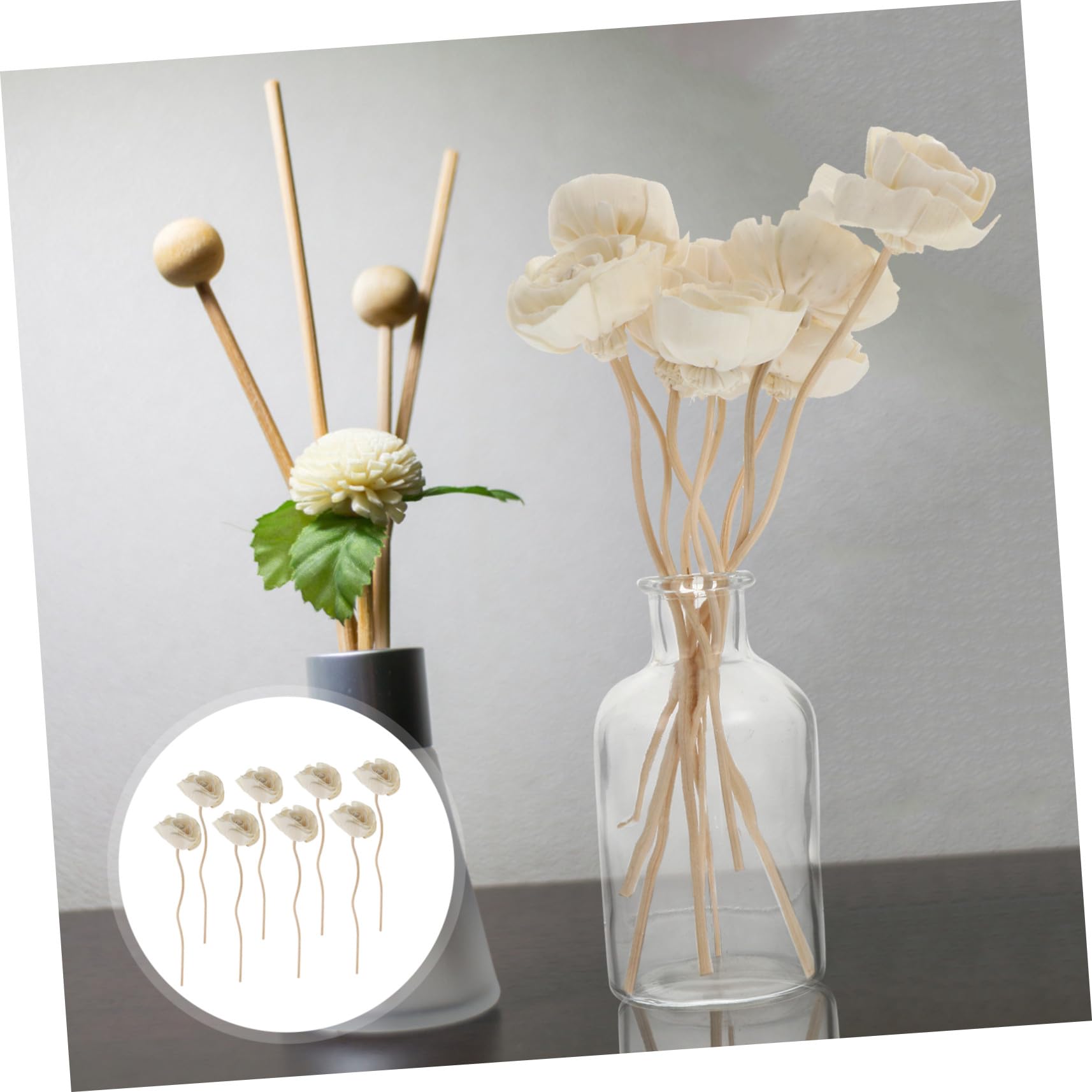 PRETYZOOM Diffuser Rattan 32 Stück Tong Grass Diffusor Nachfüllungen Stick Behandlung Duftstäbchen Für Ätherische Öle Diffusor Sticks Oud Pure Diffusoren Steuerung des Duftdiffusors Für Zuhause