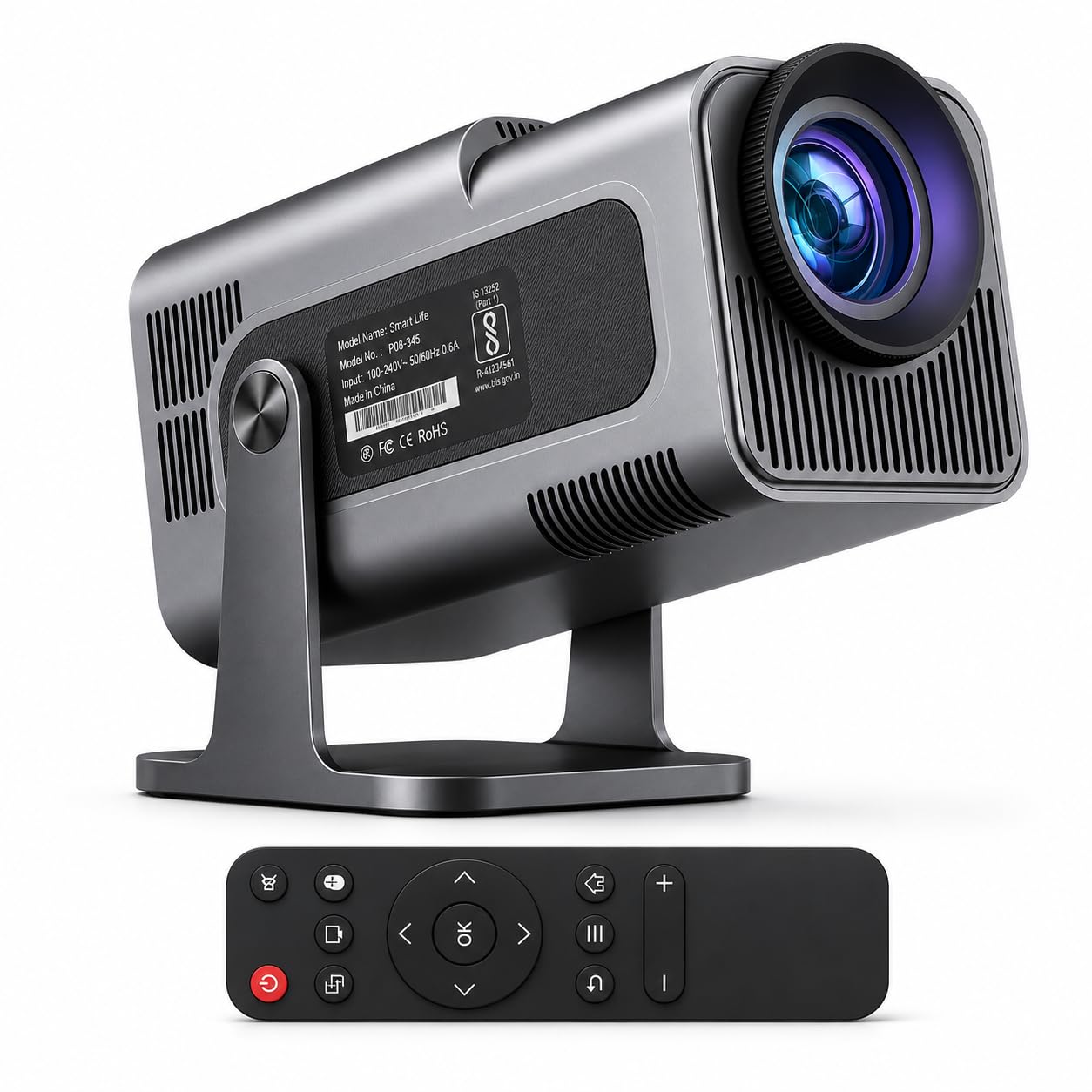 Fire turtle Projector with Full HD 1080p Support, LED Mini Projector with HDMI, USB, AV & VGA, Up to 200-Inch Display, Compatible with TV Stick, Laptop, Smartphone, PC, Gaming Console & Home Cinema-image-26