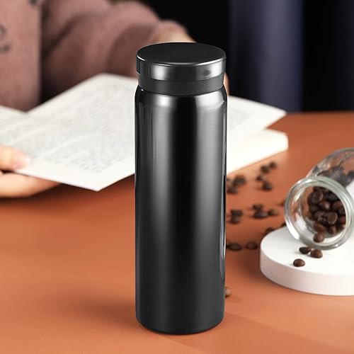 Miniatura 6 de Mini Thermos Bonita Botella de Agua - Matraz Pequeño Diminuto Aislado al Vacío de Acero Inoxidable 1810 de 7 oz - A Prueba de Fugas y Derrames y