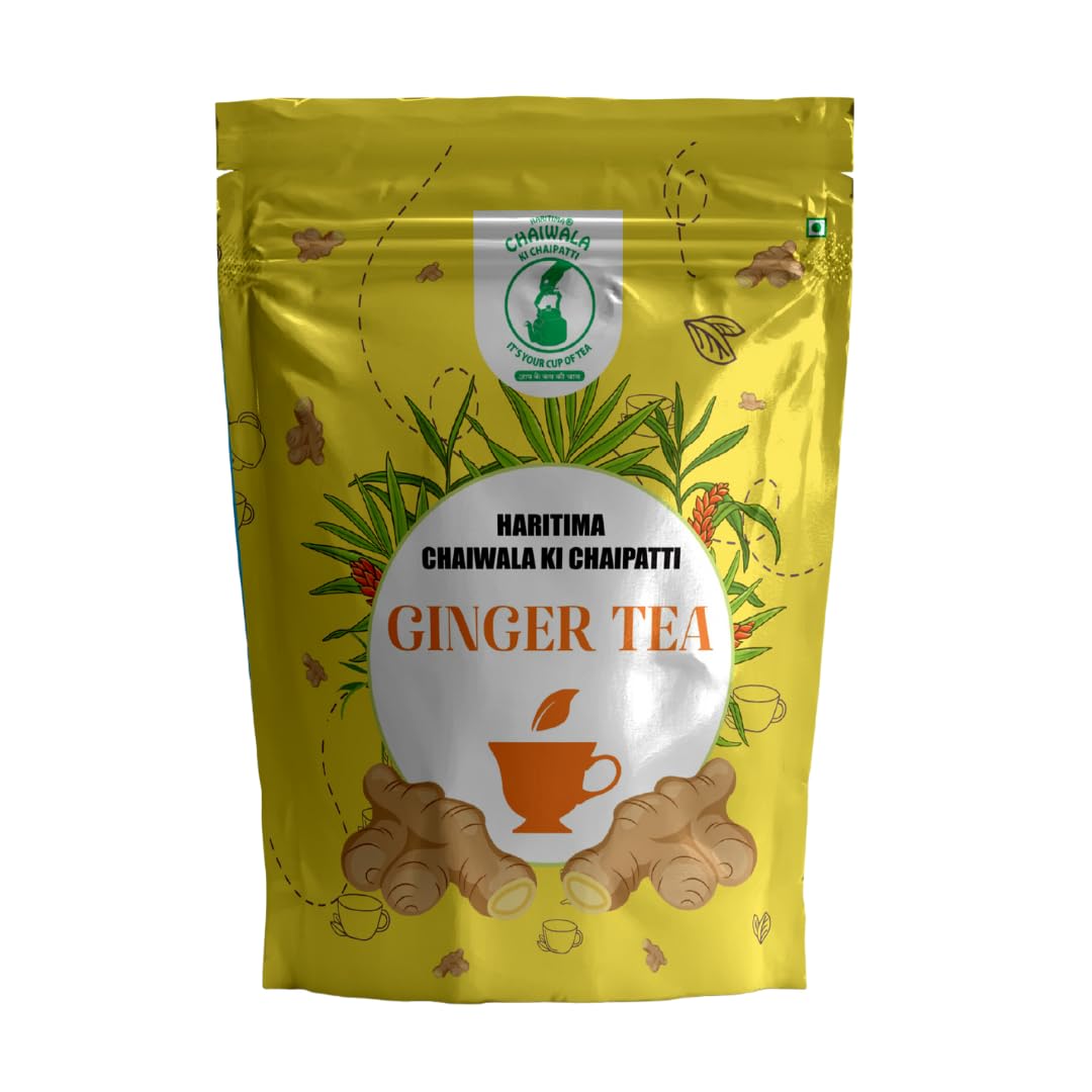 Haritima Chaiwala Ki Chaipatti Ginger Tea Blend of Assam Black Tea Ginger Powder and Black Pepper Powder Perfect for Any Occasion Adrak Chai - 250gm Each (Pack of 2) (B0D6KPBKFG) Amazon Price History, Amazon Price Tracker