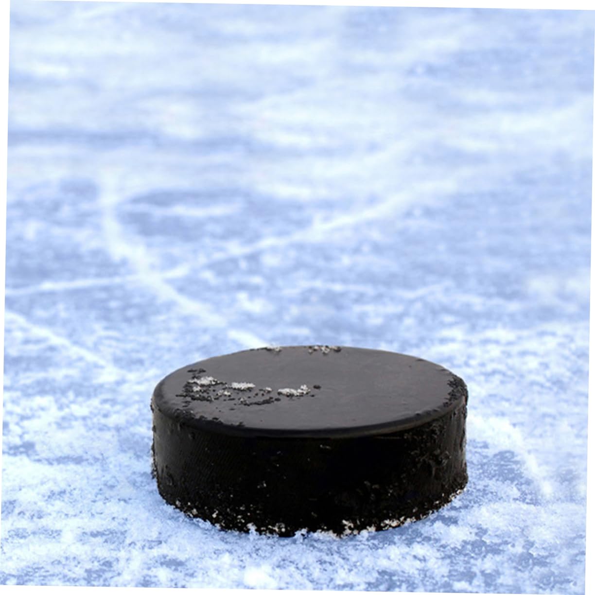 WHAMVOX 2 Pcs Ice Hockey Pucks Sturdy Material High Hardness for Hockey Training Competition