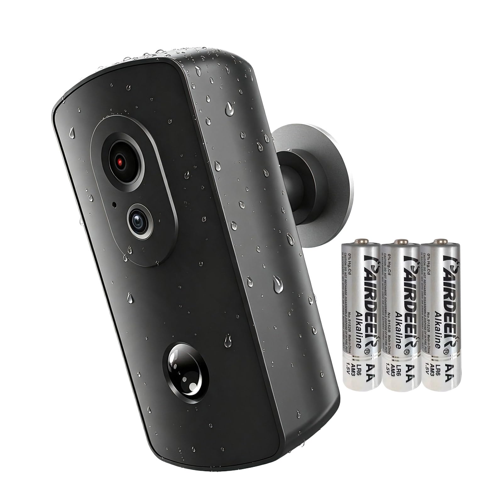 Outdoor Camera WiFi Wireless,AA Battery Operated Security Camera,2 Year Battery Life,No Subscription,Built in Sd Card and Ai Detection, Wireless Home Security Cameras:Do it Yourself-image-42