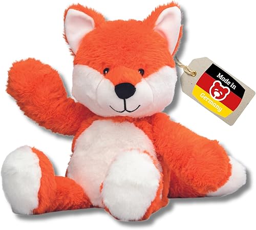 welliebellies® Peluche chauffante renard grand format 25 cm pour four micro-onde