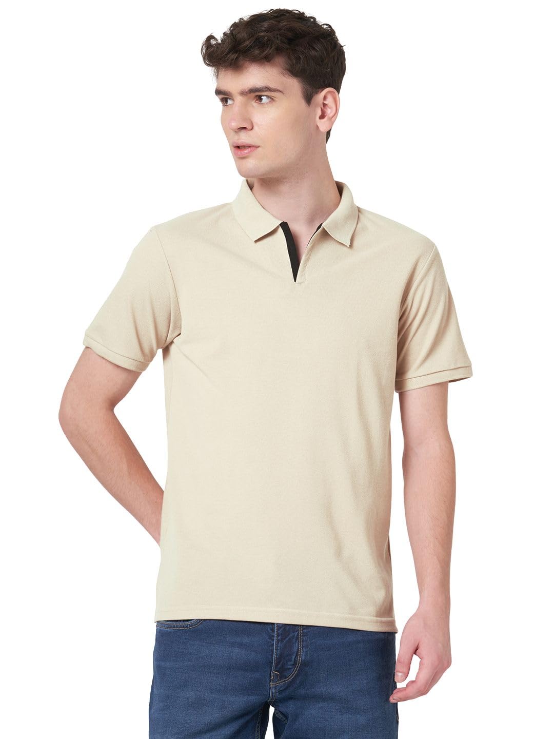 stitch hub Men's Polo Tshirt – Cotton Rich Blend, Stylish & Comfortable, Perfect for Casual & Semi-Formal Wear-picture-21
