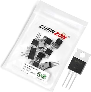 Chanzon 10pcs 50N06 TO-220 Sic Mosfet MOS N-Channel Transistor n-FET 50A