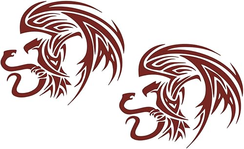 Miniatura 4 de HOM1100.010B - Paquete de 2 calcomanías de vinilo para ventana de automóvil, camión, SUV, camioneta, 11 pulgadas de ancho por 9.2 pulgadas de alto,