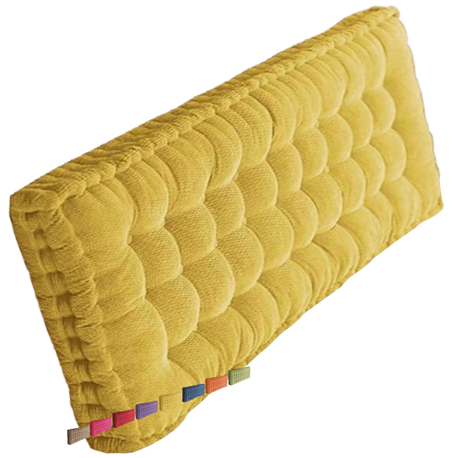 Coussin pour banc d'extérieur en fourrure imperméable et ultra confortable