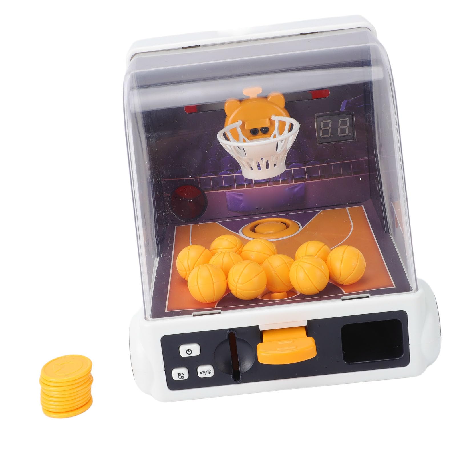 Cryfokt Automatic Scoring Tabletop Basketball Game Toy