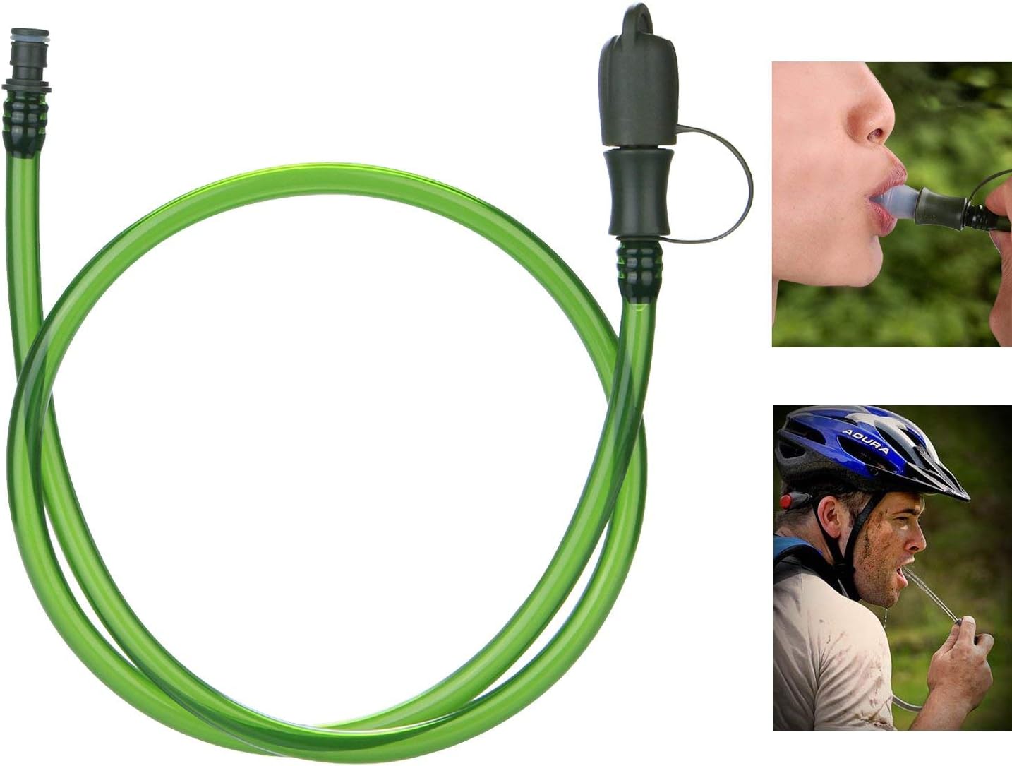 WADEO Insulated Tube for Hydration Bladder Replacement,Bite Valve Replacement with Soft Mouthpieces for Hydration Pack Bladder, Water Reservoir Hose for Water Bladder : Sports & Outdoors