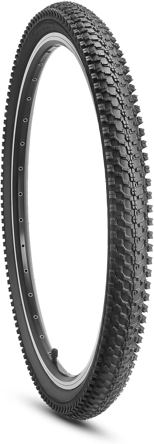 Mountain Bike Tires - 20/24/26/27.5 Inch Folding MTB Bicycle Tires Replacement,Steel Bead All-Terrain and High-Performance Durable for Off-Road,Street & Trail Adventures