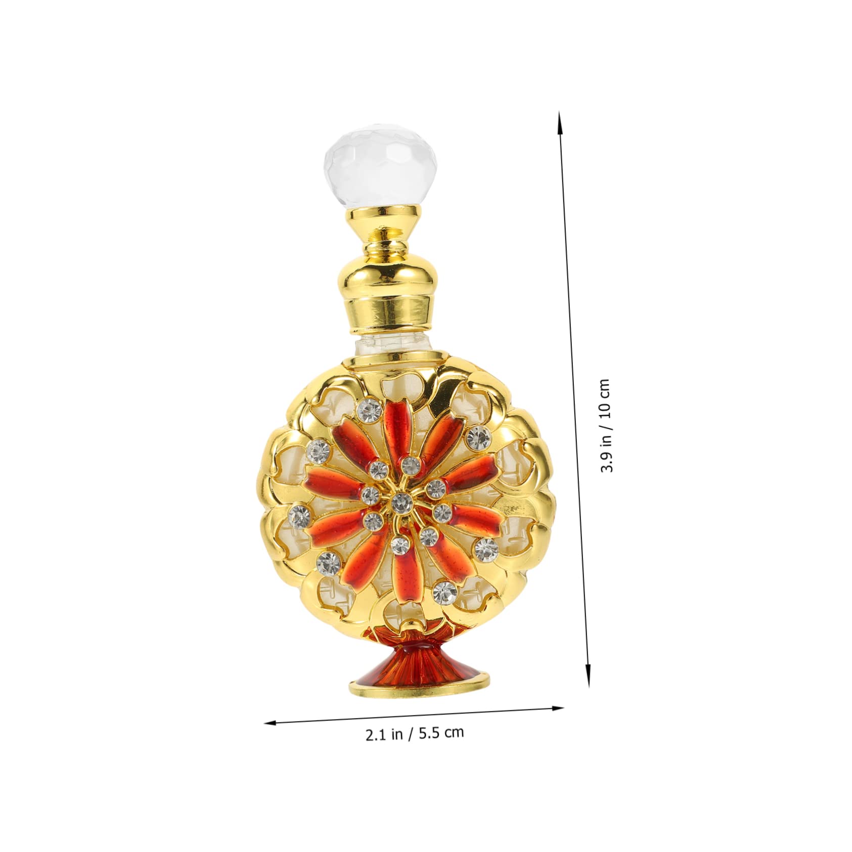 2pezzi Bottiglia Di Profumo Vuota Da Viaggio Ricaricabile Con Design Elegante e Chiusura Ermetica Per Oli Essenziali e Profumi Per Uso Personale e Regali