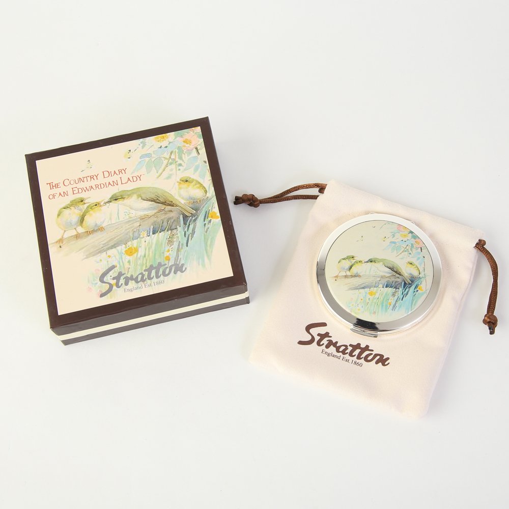 Amazon.co.jp: Stratton ストラットン コンパクト ダブルミラー 等倍＋