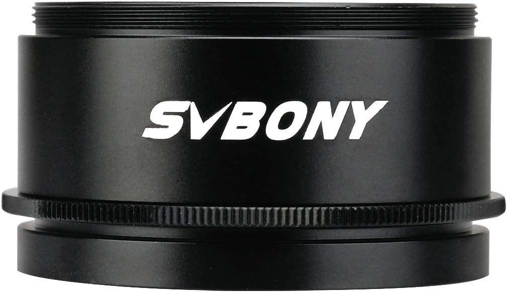 SV109 Extension Tube 24-35mm Variable Lock Tube with M48 Thread Applied to Astronomical Telescopes or Spotting Scope for Canon or Nikon SLR Camera Astrophotography