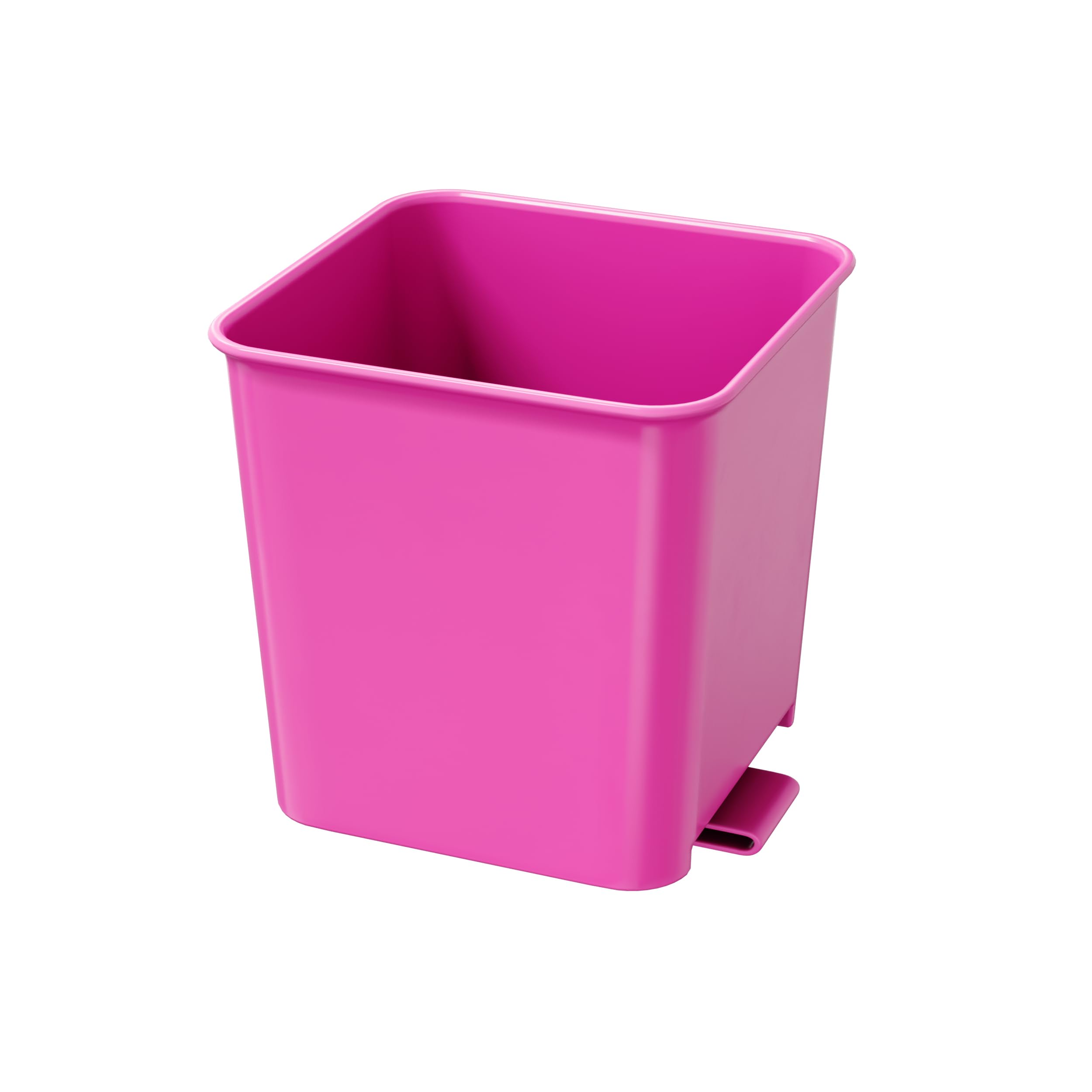 Samochodowy kosz na śmieci, odporny na zalanie, plastikowy kosz na śmieci, organizer na śmieci, 3,5 l, z klapą stabilną, do samochodów osobowych i ciężarowych (1, szary, bez worków na