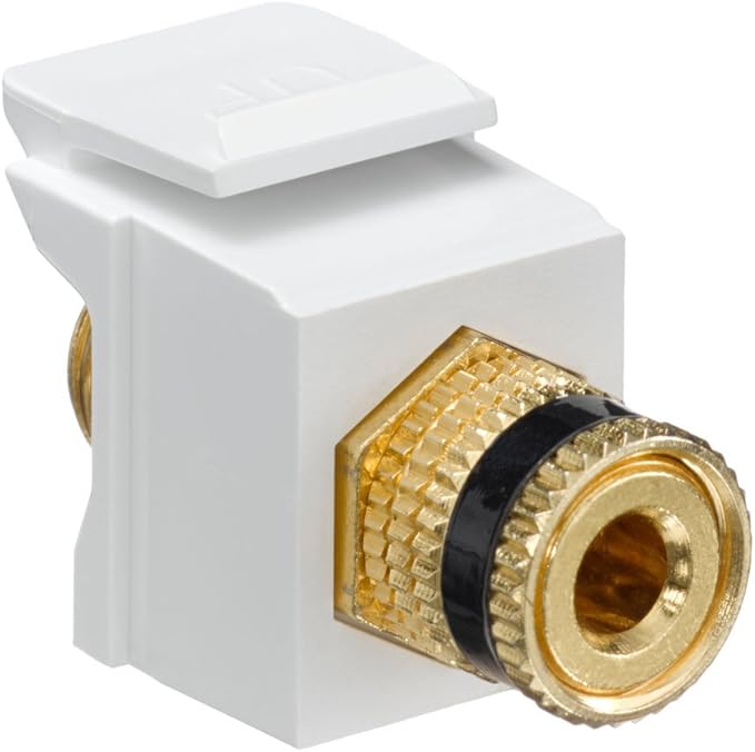 Leviton QuickPort Binding Post SnapIn Modular insert