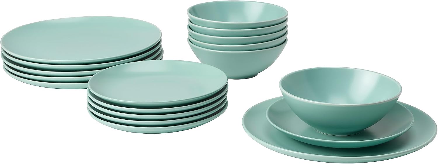 ProTuning FÄRGKLAR 18-piece service, matt light turquoise