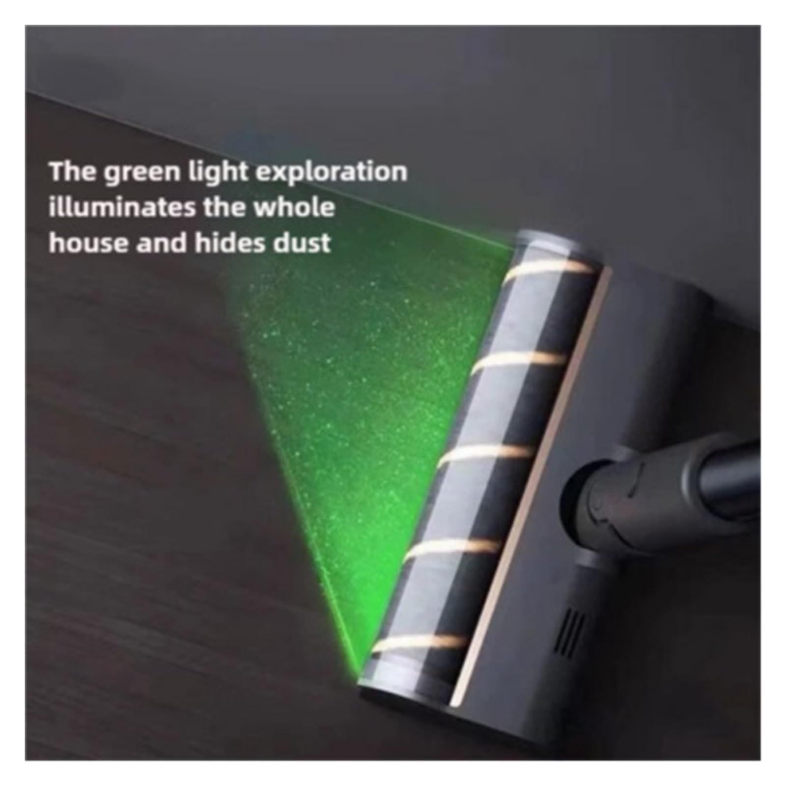 YHNNH Cepillo De Rodillo con LED Verde For Suelos, Compatible con Dreame V12S, V16S, V11, V12, T10, T20, T30, T20pro, T30NEO, V16 Y V12pro. Cabezal De Cepillo Suave For Suelos con Terciopelo.
