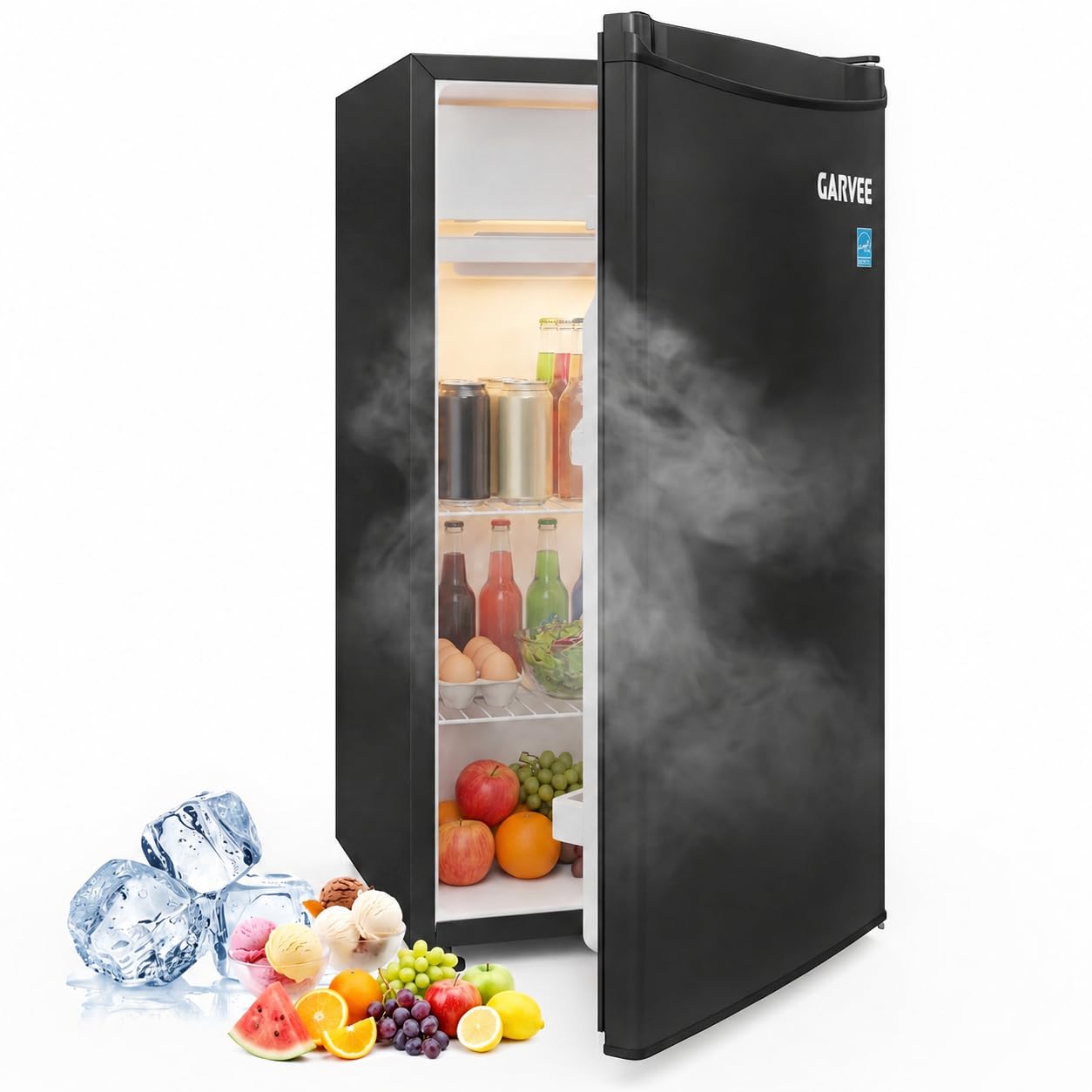 Garvee cuI-ZDA1O2MW-6Q4HogG1-zCibJ5I 3.2 cu ft Compact Freezer