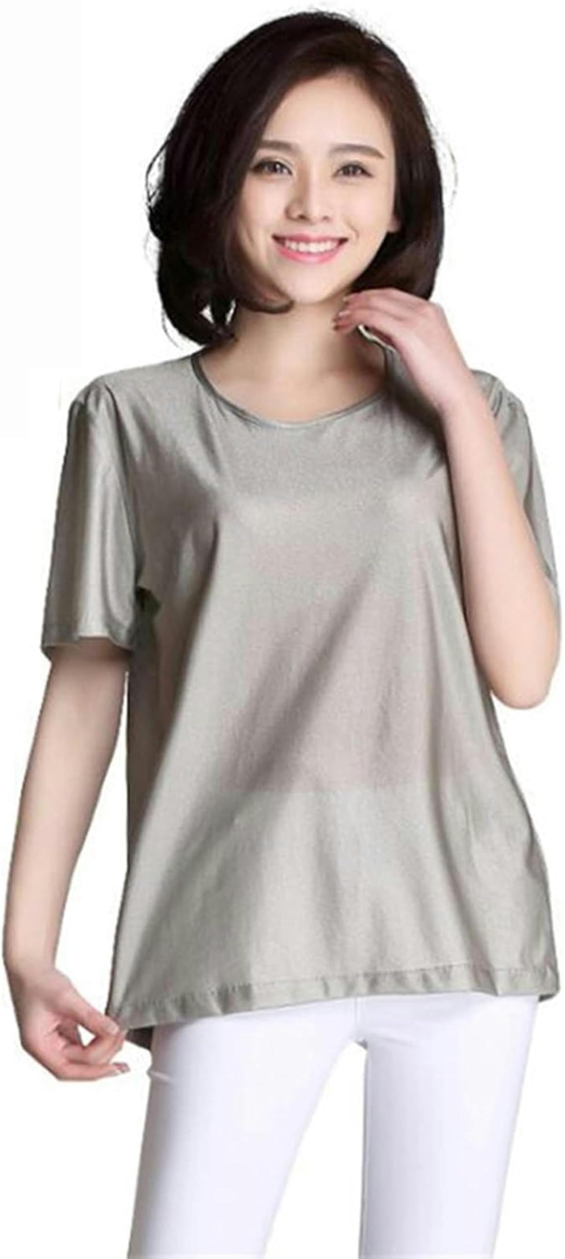 T-shirt anti-radiation électromagnétique pour le bureau et le télétravail