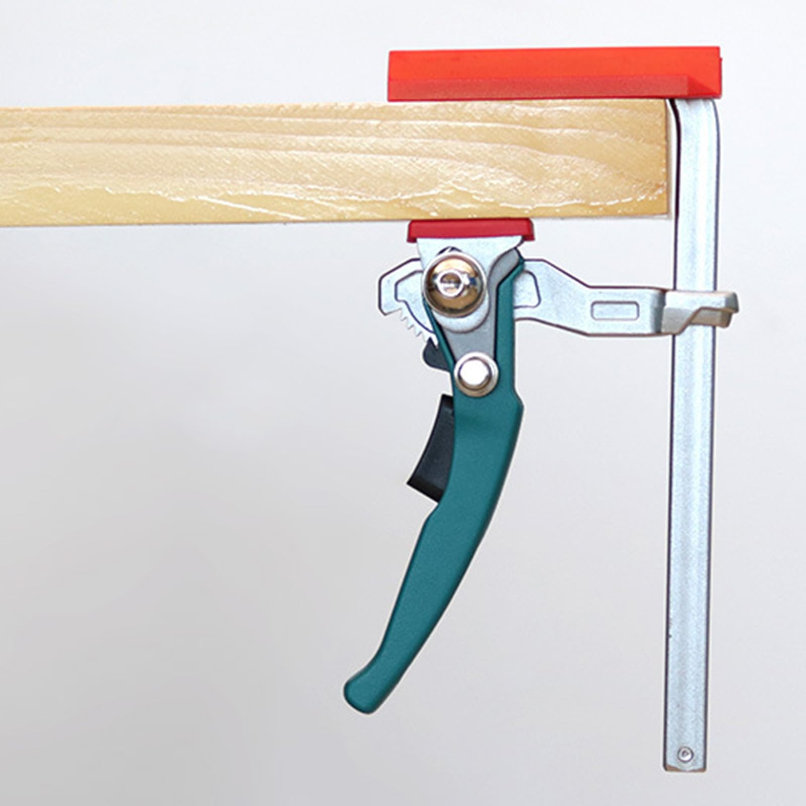 Pratico Morsetti di Lunghezza 200mm Accessorio Portatile per Banchi da Lavoro Pressione Rapida Regolabile con Superfici Morbide Protettivo Morsetti Da Tavolo In Acciaio Inox