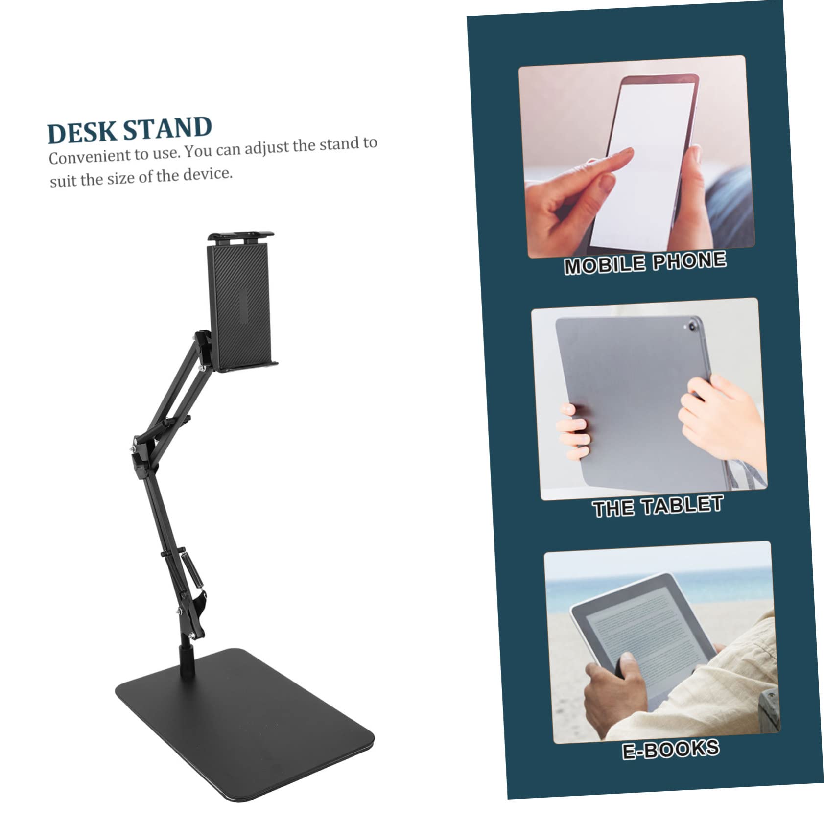 Gadpiparty Soporte De Escritorio Compatible Smartphones y Tablets Ajustable y Práctico