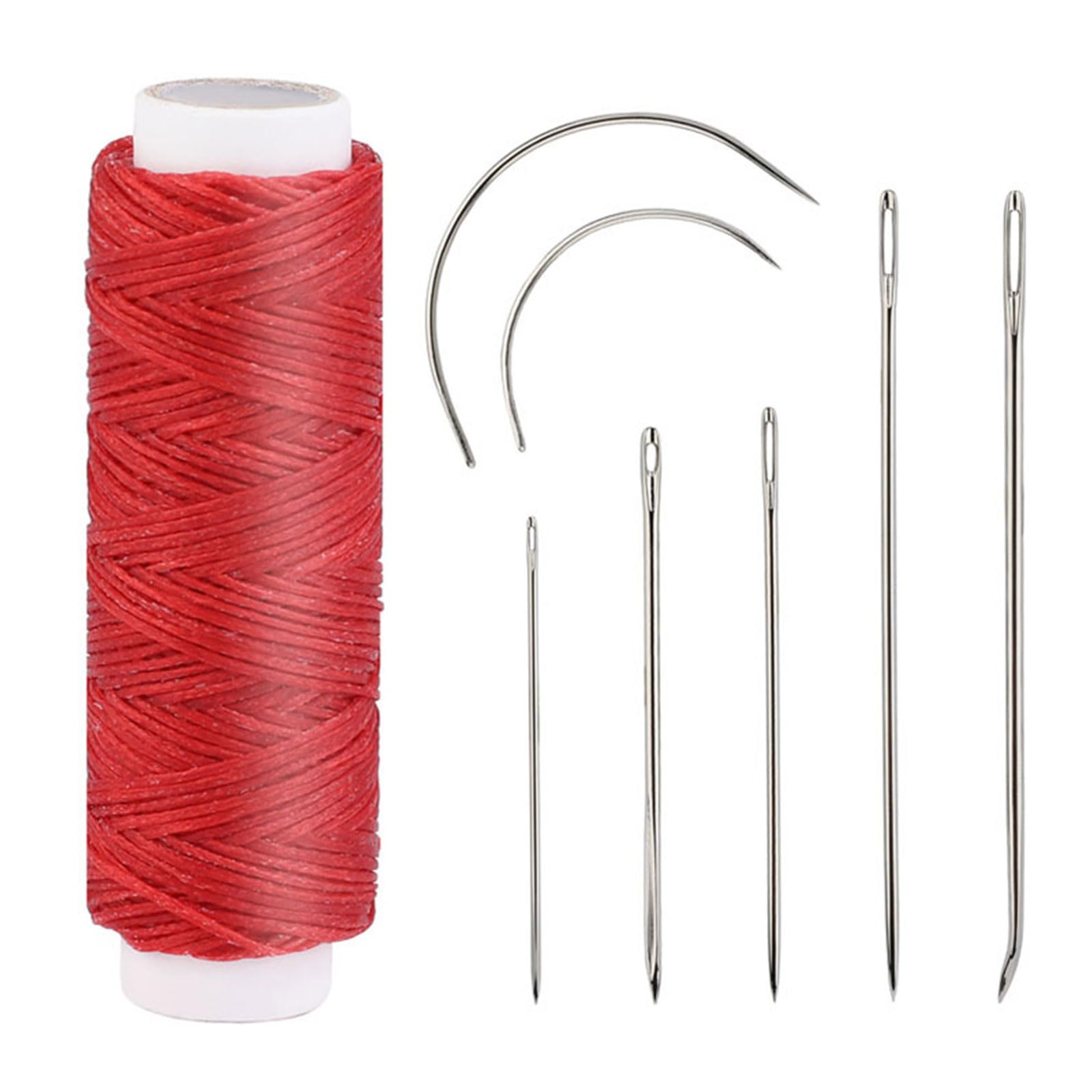 10 Set Leather Sewing Needle Set Curved Needle Upholstery for Craft Leather Hand Sewing