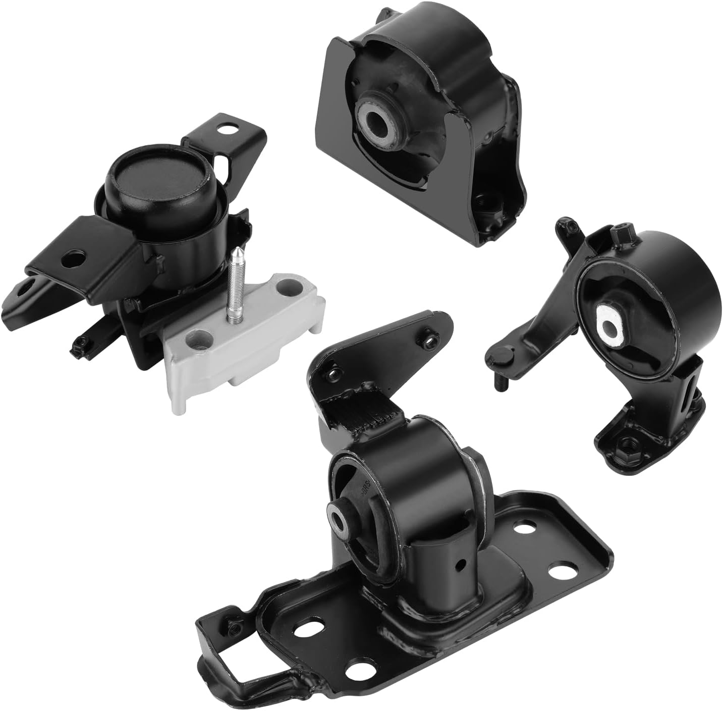 4PCS Engine Transmission Motor Mount Compatible with Toyota RAV4 2.4L 2006 2007 2008 Replaces # A62012 A62049HY A62050 A62064