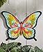 The Lakeside Collection Colorful Metal Garden Wall Hanging- Butterfly