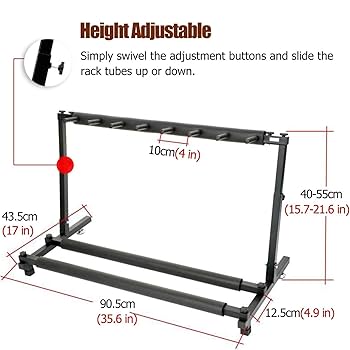 Amazon.com: oiakus Tennis Racket Holder, Large Storage Rack