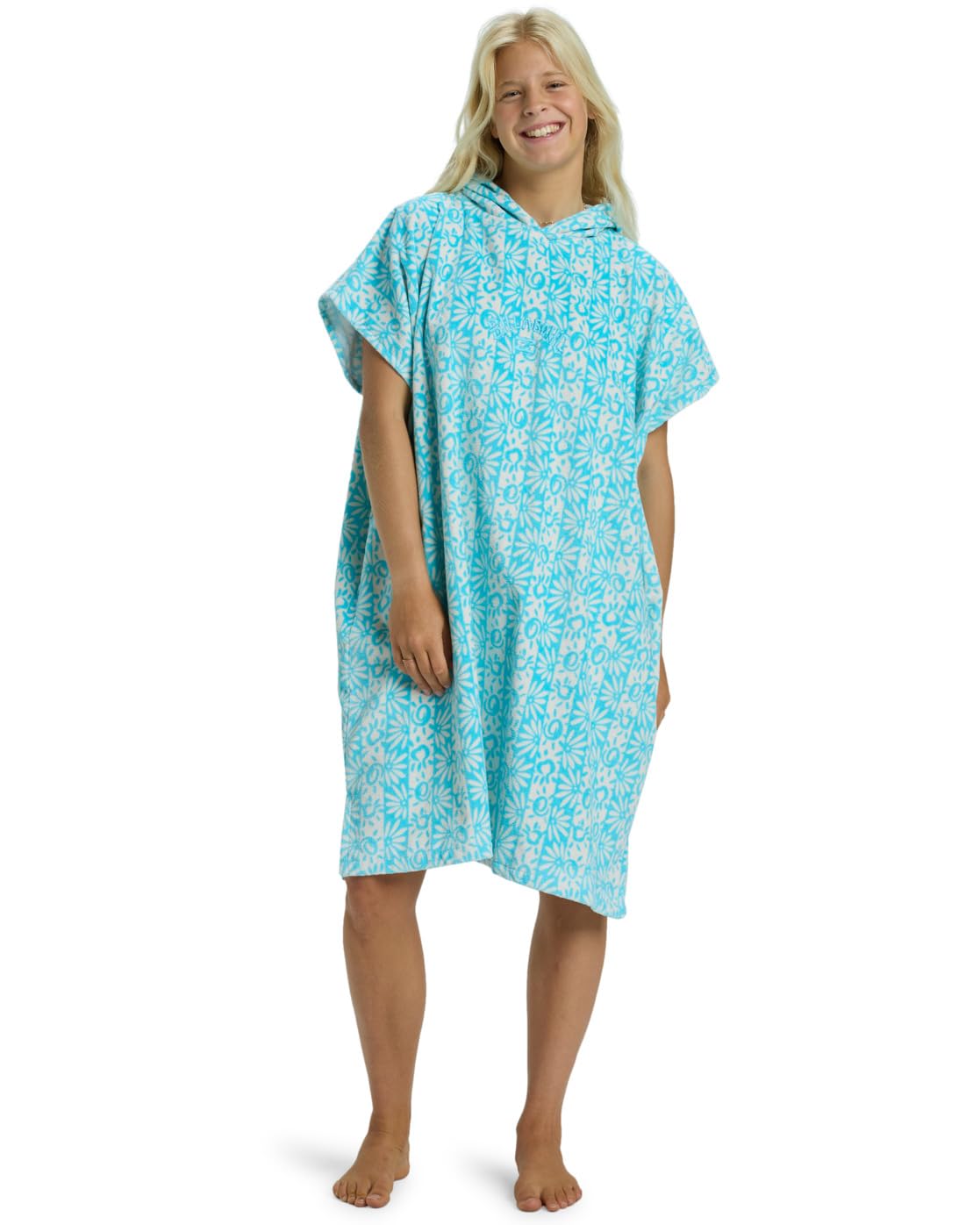 Billabong Poncho de Plage Womens Hooded Towel Bleu One Size