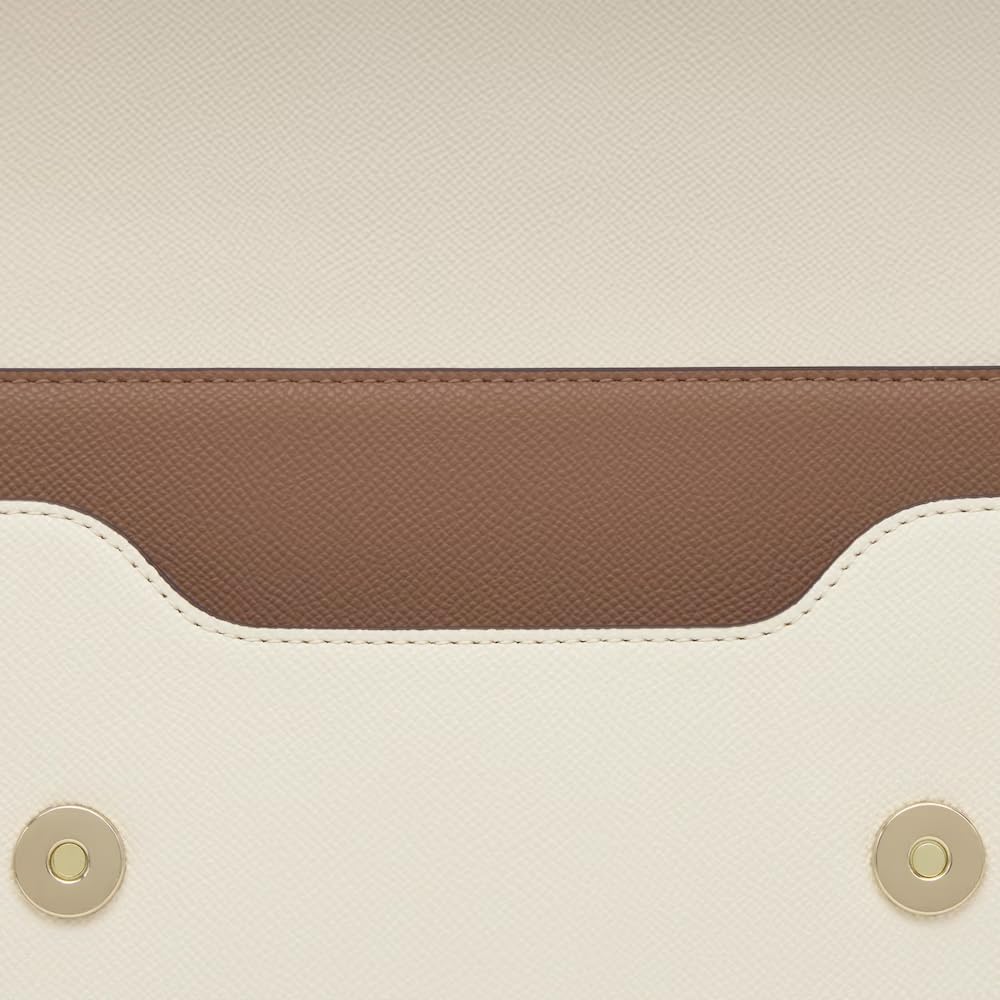 TOUS Bandolera Mediana Audree Saffiano Moca Beige 2002358243