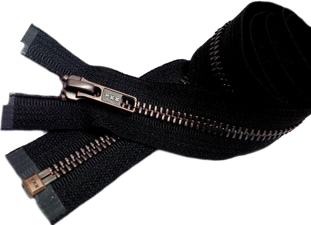 YKK® 36" Exposed Zippers YKK 5 Antique Copper Finished