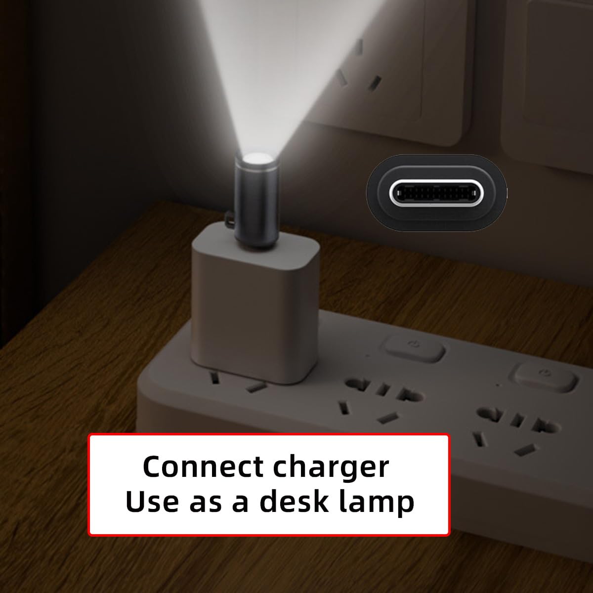 Luci LED USB-C Da 210 Lumen - 2 Pezzi, Mini Luce Atmosferica Per Telefoni, Laptop, Bici E Campeggio - Foto 6