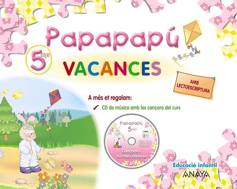 Portada de Vacances 5 Anys. Papapapú Baleares