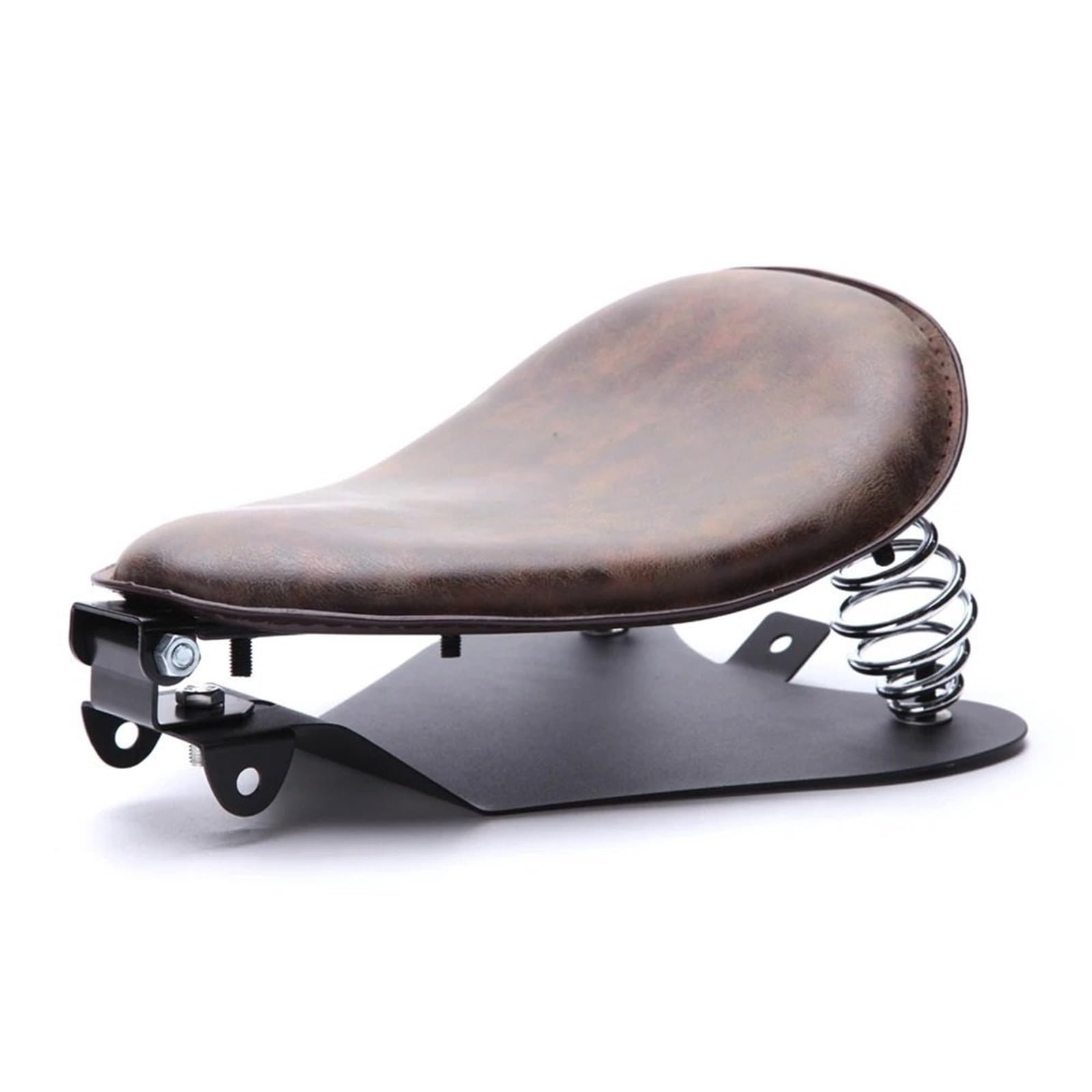 Fotel motocyklowy Zestaw wsporników montażowych skórzanego motocykla Solo pasuje do Harley Sportster XL 883 1200 Bobber Chopper