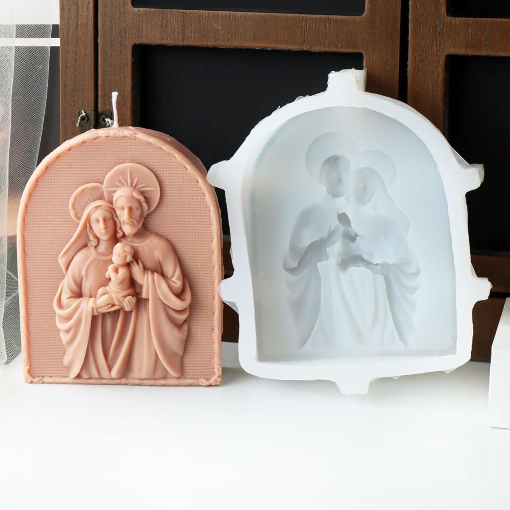 手作りの抽象像型キャンドル作りの型 芸術的なホームデコレーション用