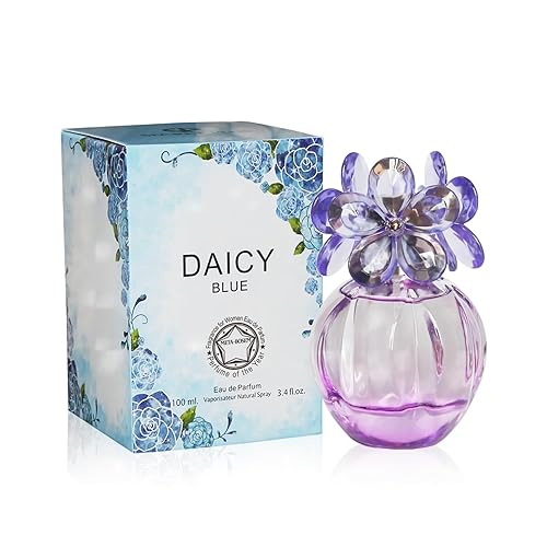 Miniatura 4 de META-BOSEM Eau de Parfum - Fragancia natural de 4 piezas para mujer, fragancia floral (paquete de 4 unidades, Daise Blue+Daise Pour Femme+Pure