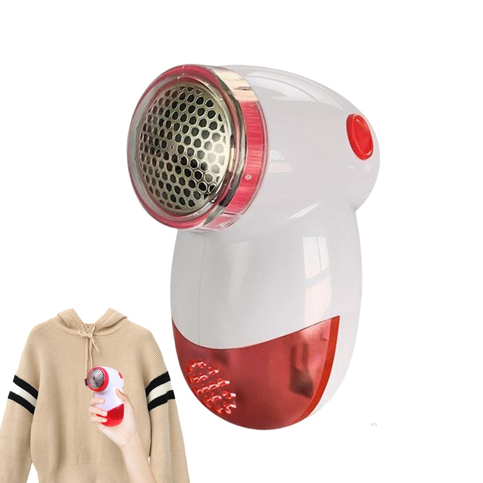Holdes Sweater Shaver - Electric Sweater Shaver Lint Remover - Electric Lint Remover, Sweater Shaver Dual Protection, Removable Bin, Easy Fuzz, Lint, Pills, Bobbles