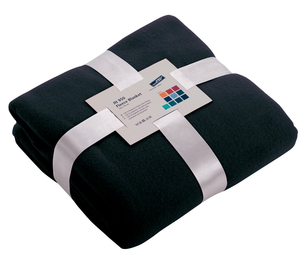 James & Nicholson Versatile fleece blanket for catering trade and leisure (one size, navy)