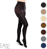 Vista 2 de Ease - Pantimedias opacas de apoyo para mujer, 20-30 mmHg, medias de compresión graduada moderada