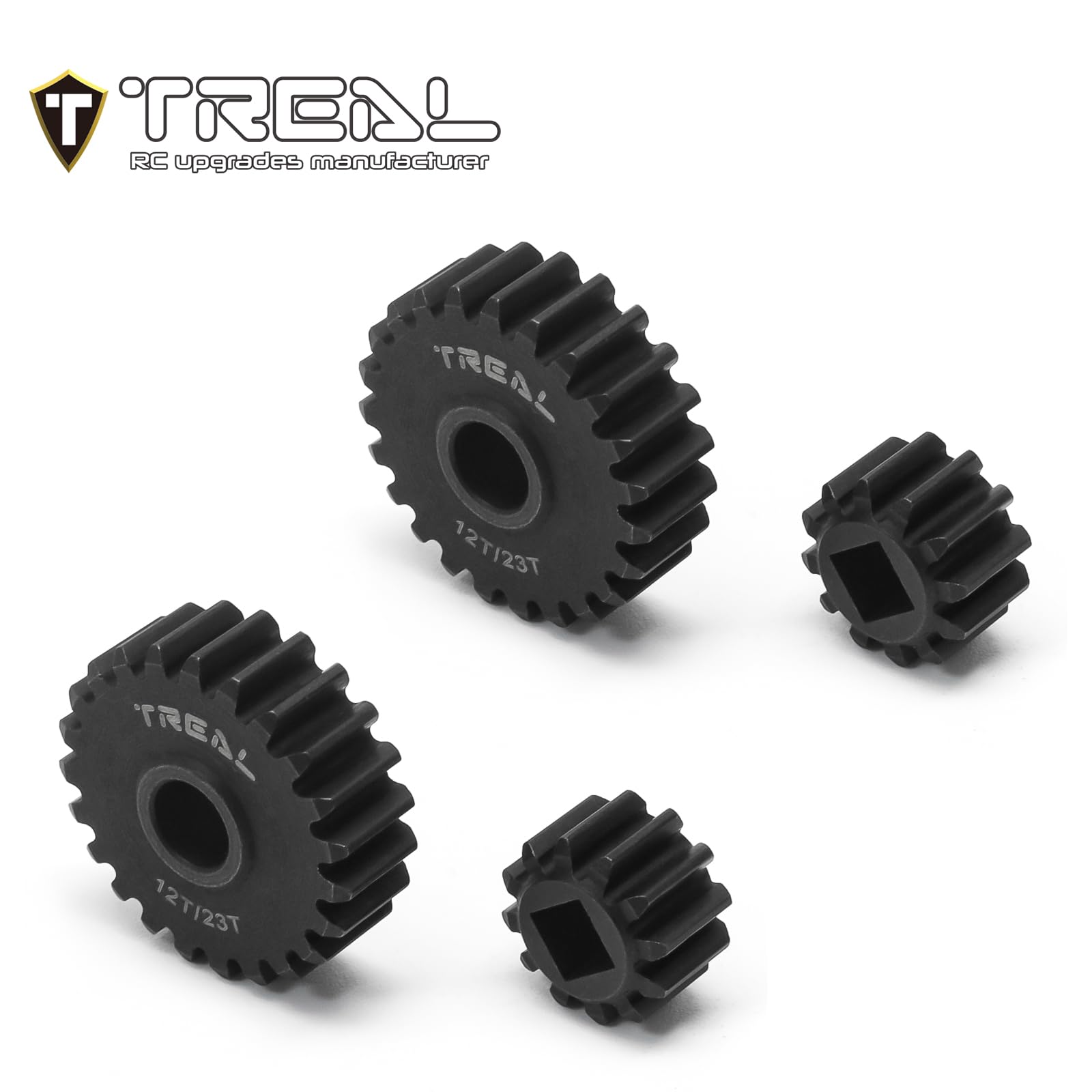 Amazon.com: TREAL SCX10 III/Capra Portal Gears 12/23T Harden