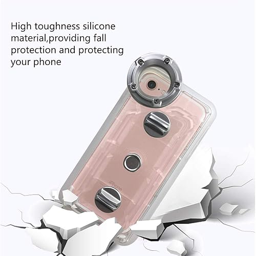 Miniatura 6 de MEIKON Bolsa impermeable para fotografía subacuática para teléfono Android 5.0-5.2 Bolsa seca para teléfono celular subacuático mejorada con