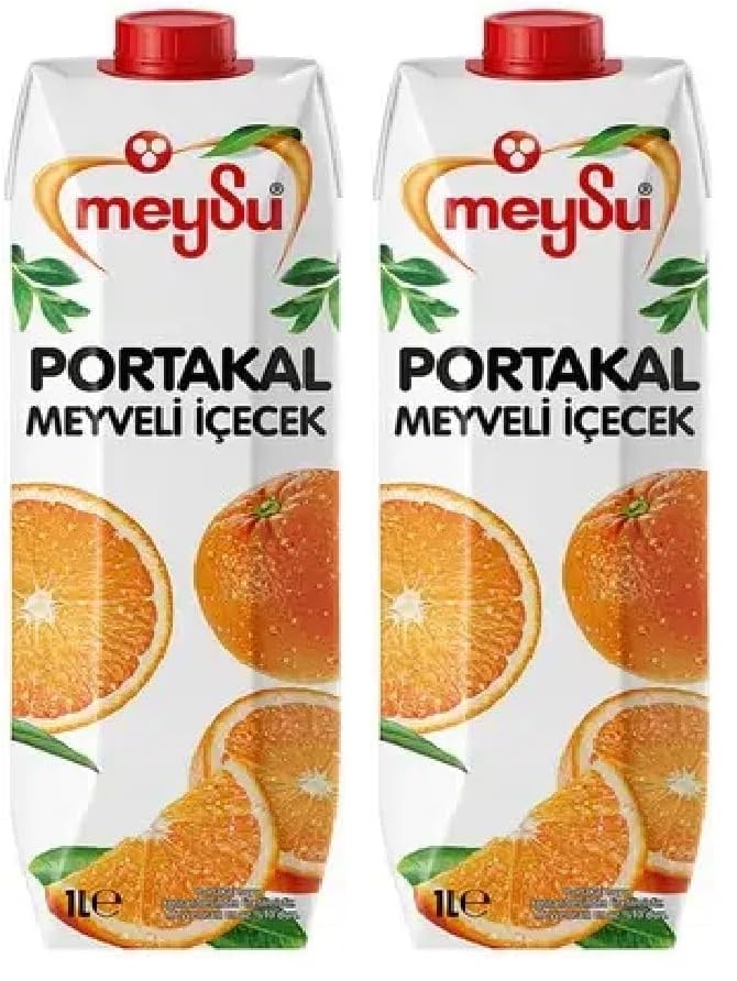 Meysu 1 Litre Portakal Meyveli İçecek 2li paket