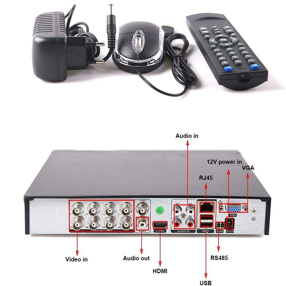 Lux Power Dvr Stand Alone 8 Canais Full Hd 1080p - Ahd-9008-n
