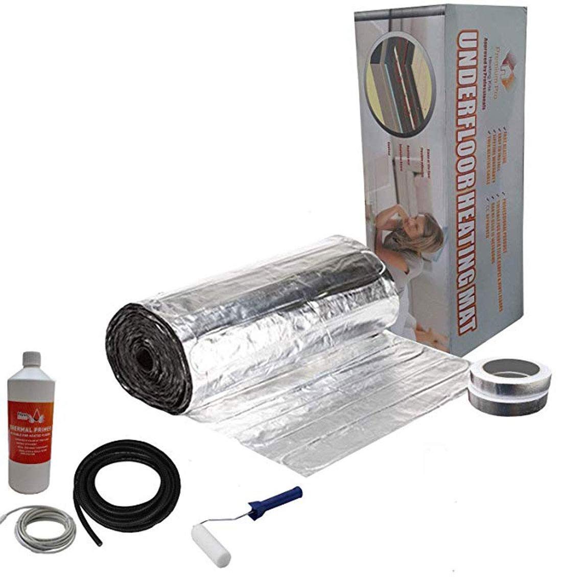 Nassboards Premium Pro Elite - Electric Underfloor Pro Elite Foil Heating kit 150w - 3.5m² - No Thermostat