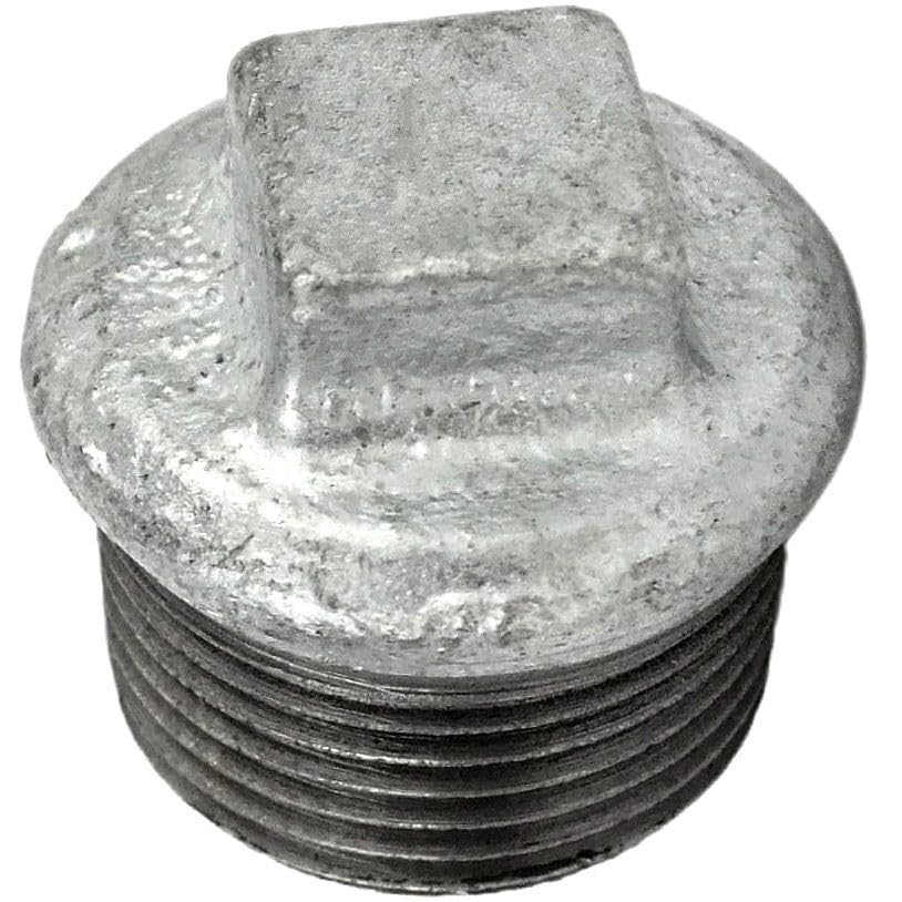 Home Invasion - Verschlussstopfen – verzinkter Gusseisen – 4'' – 102 x 114 mm