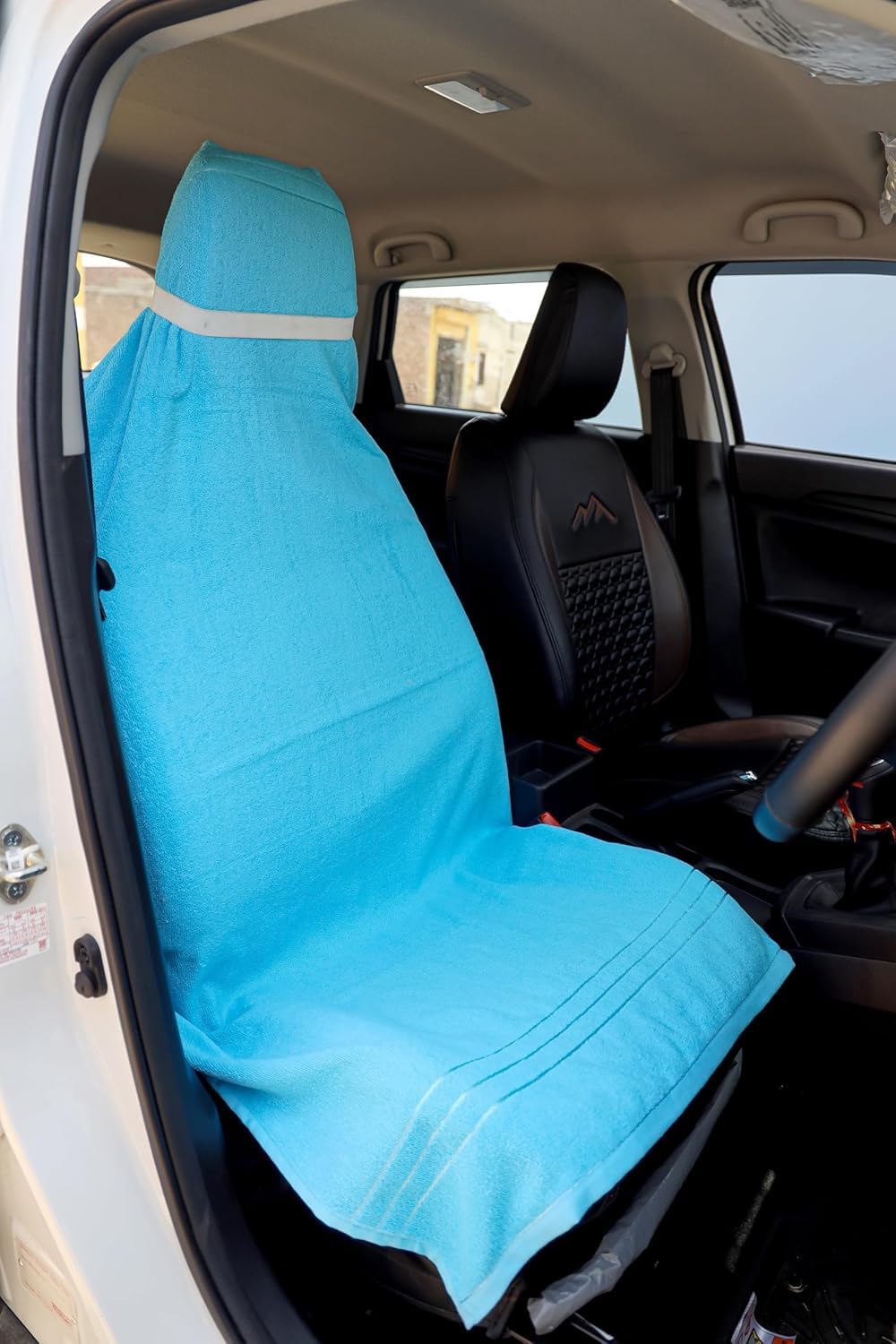 GodSun Harvest Car Towel Seat Cover Accessories Front & Rear 100% Pure Cotton Fabric Pack of 1 (Sky Blue, Cotton) (B0D8L38RM7) Amazon Price History, Amazon Price Tracker