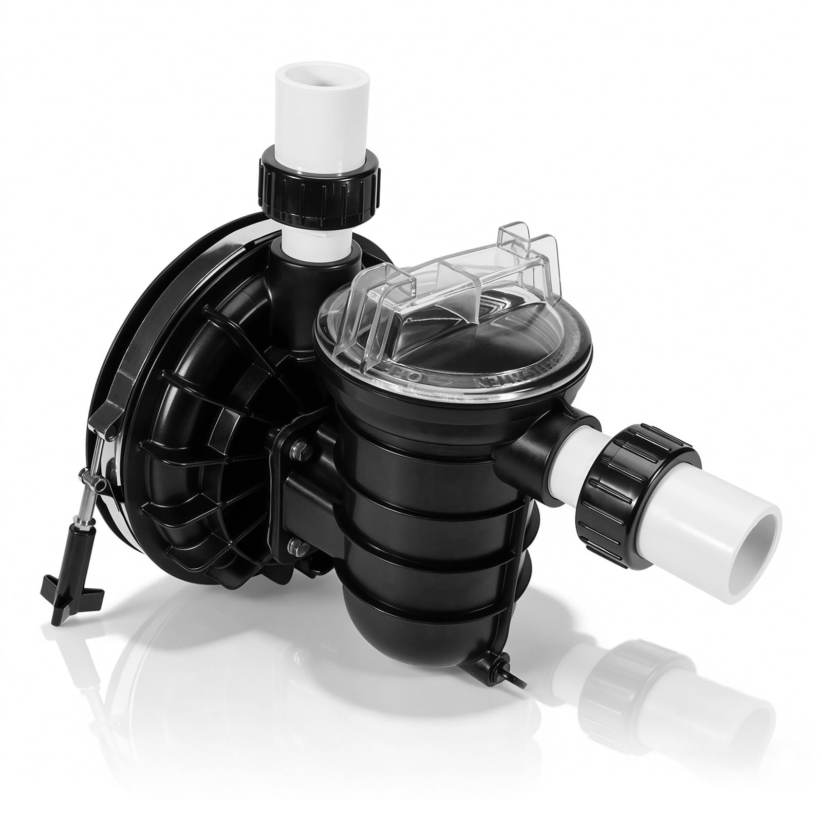 Photo 1 of loosoo Pool Pump Wet End Assembly Compatible with Pentair Sta-Rite 5P2R Max-E-Glas/Dura-Glas Inground Pool & Spa Pump, Clamp Band, Strainer Basket, Clear Lid & O-Rings