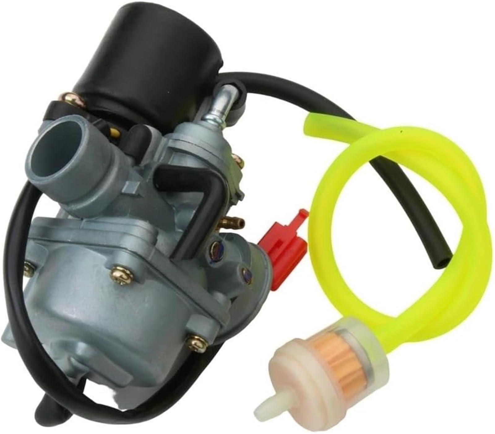 Genérico Carburador de desbrozadora Piezas de Motor Carburador de 19 mm para ciclomotor PeugeotPeugeot Force Carburador Carburador