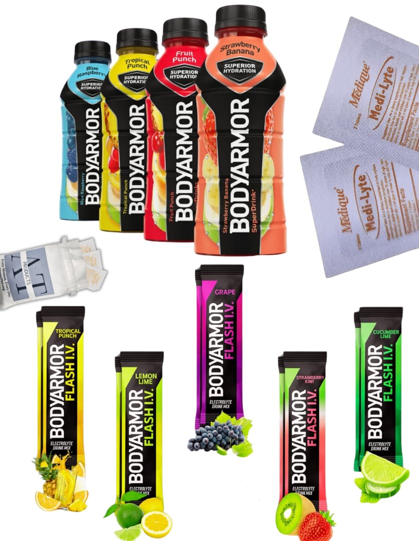Buy Body Armour Powder Packets Flash IV Electrolyte Coconut Water ToGo